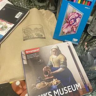 Sending out SOMS Care packages this place has the best water color pencils &amp; markers.