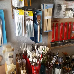 Brushes for any painter.