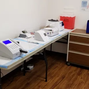In office medical lab