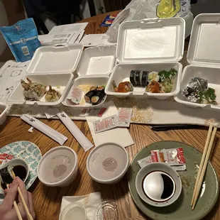 BEST SUSHI TAKEOUT EVER!! It&apos;s seriously the best place in the springs. thank you for taking such good care of us Amy and Boss