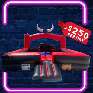 Mechanical Bull rental for all events (909) 568-1648 call or text English and español #mechanicalbullrentals #rentadetoros