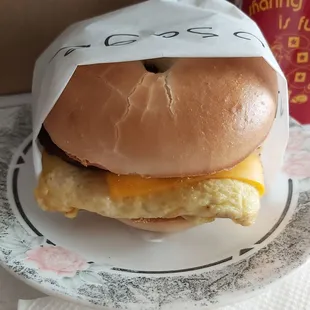 Sausage, eggs,and cheese