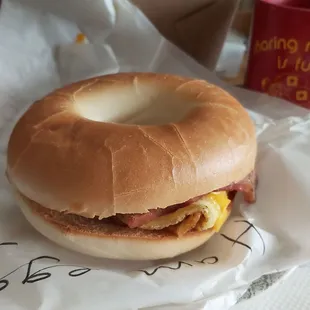 Ham, eggs, cheese