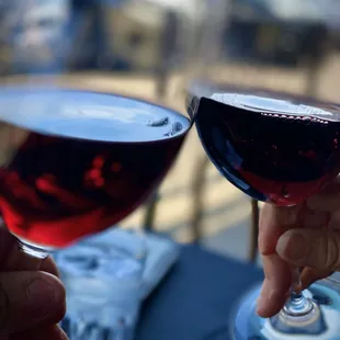 Lovely wines by the glass
