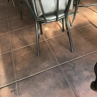 Dirty floor