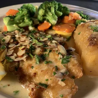 Orange Roughy Almondine