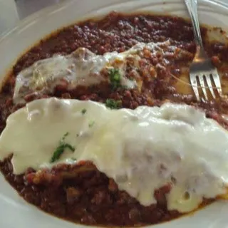 Homemade Manicotti