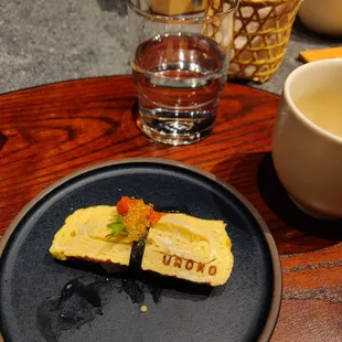 Last nigiri of the omakase experience at Tonari