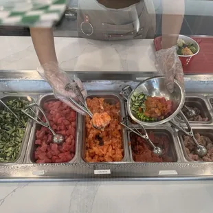 Proteins... look at the portions!