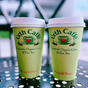 Spanish Latté $7.75 &amp; Caffé Pistacchio $7.95