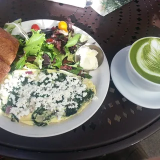 The Spinach & Feta Omelet