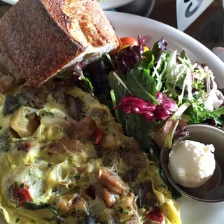 The Sausage & Potato Omelet