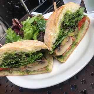 Grilled Veggies with Pesto