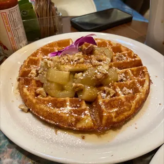 Banana Walnut Waffle