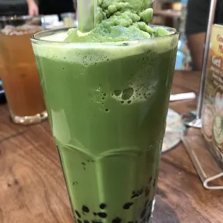 NEW Matcha Boba Affogato