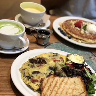 The Grilled Vegetable Omelet