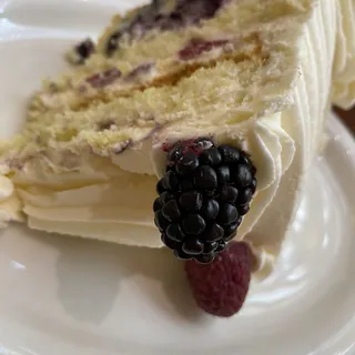 Berries and Cream slice