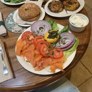 Smoked Salmon Plate