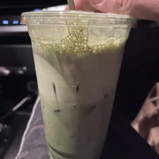 Iced Matcha Americano