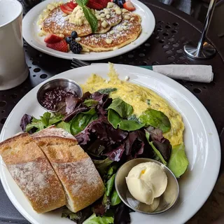 The Spinach & Feta Omelet