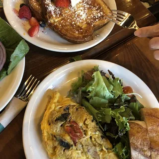 The Grilled Vegetable Omelet