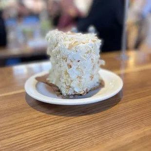 Coconut Royale Cake slice (4/5)