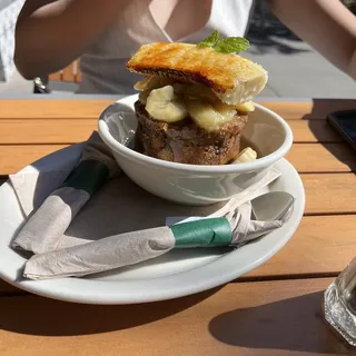 Urth Bread Pudding Breakfast
