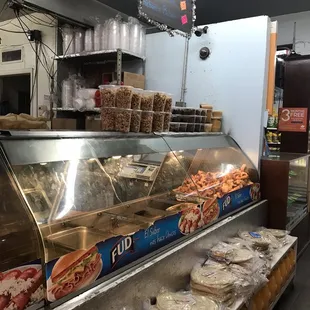 Flour tortillas and meat assortment