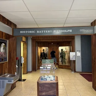 Reception area