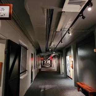 Inside museum