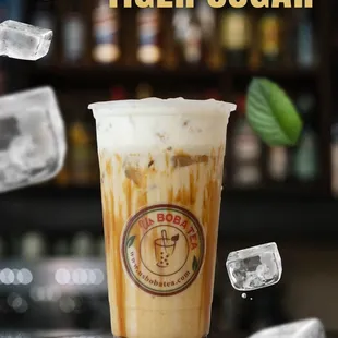 tiger sugar iced coffee