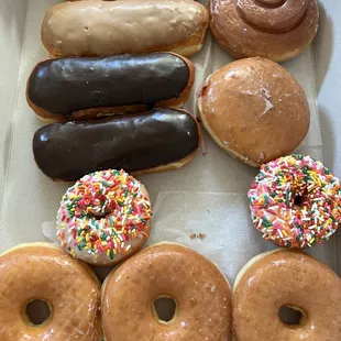 Dozen donuts minus 1