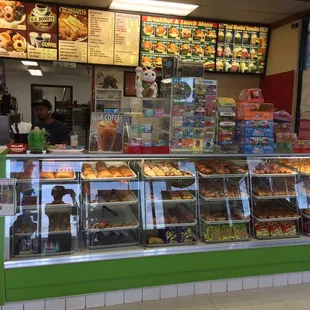 donuts and croissants