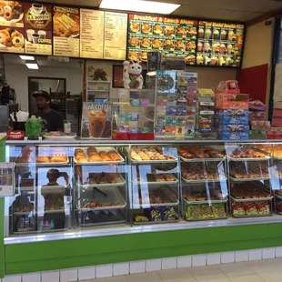 donuts and croissants