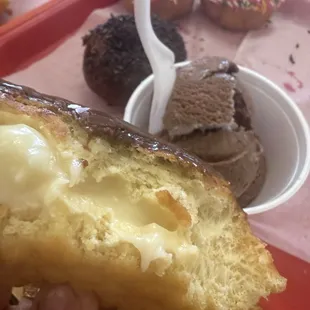 Donuts and ice cream!