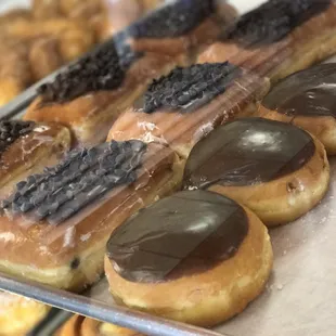 donuts, food, dough desserts