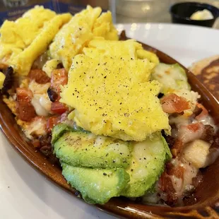 Half &amp; Half chicken Chicken, Avocado, Bacon and Tomato Skillet