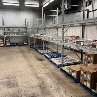 Empty shelves. Horrible.