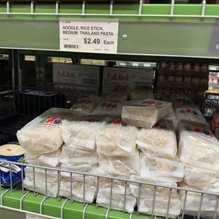 Rice sticks $2.49.