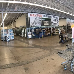Panorama of the store