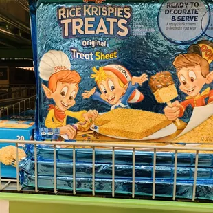 Huge rice krispie treats