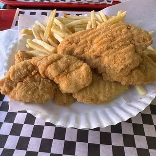 4 Pcs Chicken Tender w/ Fries