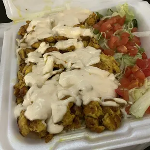 Chicken Over Rice