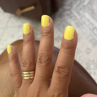 Gel manicure