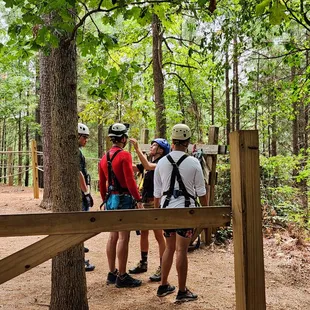 gearing up for the ropes