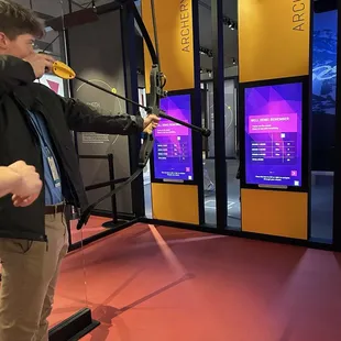 Interactive areas were fun