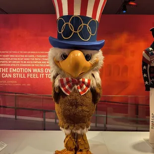 1984 LA Olympic games mascot-Sam the Eagle