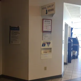 Easy to use mail drop.