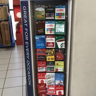 Gift cards