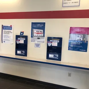 Express, metered and stamped mail